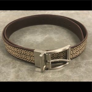 Coach Men’s Reversible Belt Like New Size 40